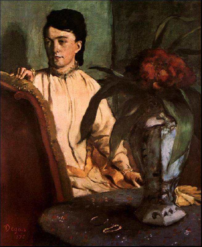 Edgar Degas Seated Woman